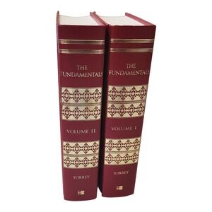 The Fundamentals Torrey Two Volume Set Religious Theology Christian Books